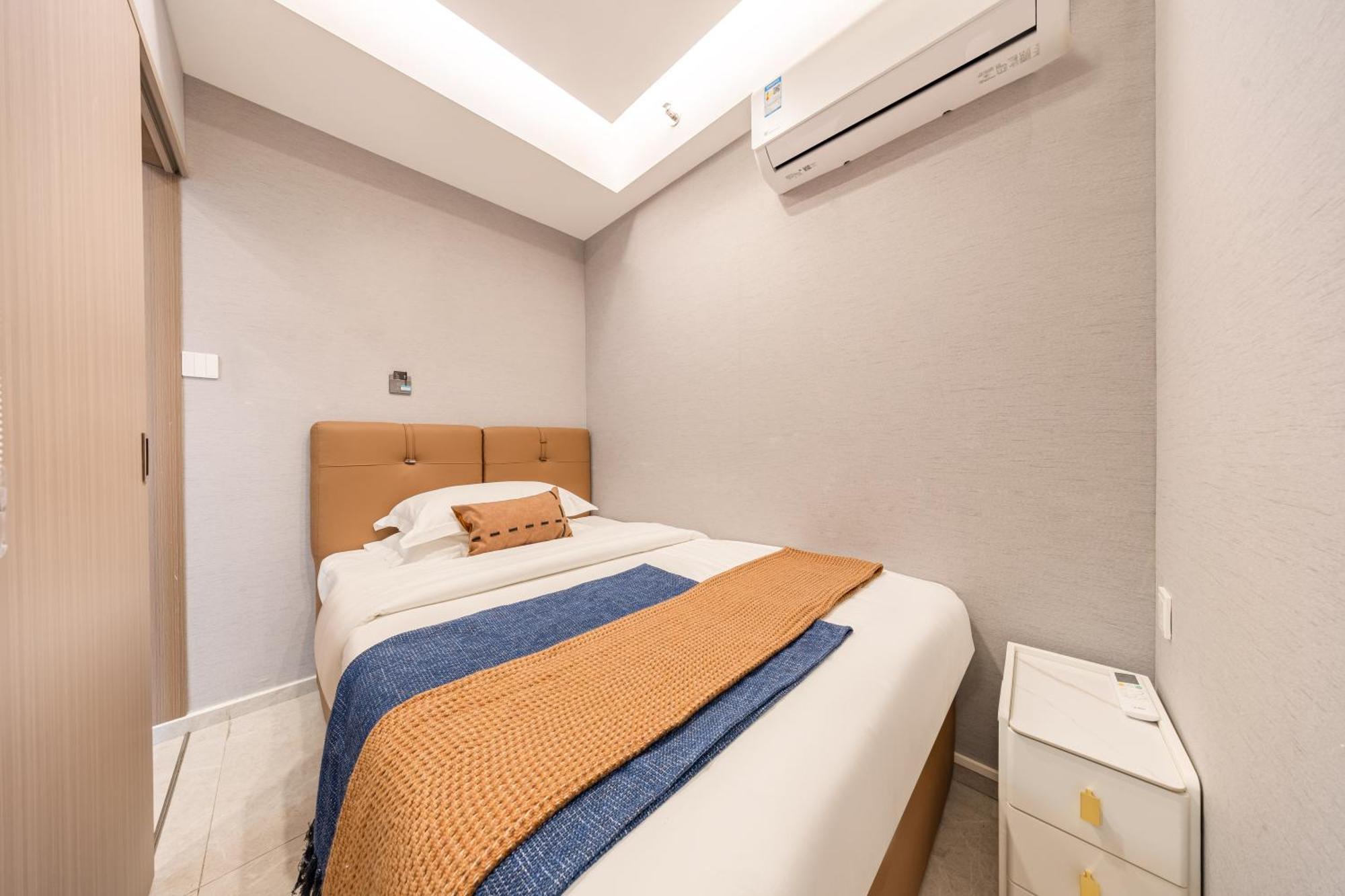 Aparthotel Boruisi Video And Audio Light House - Shenzhen Convention And Exhibition Center Gangxia Metro Station Esterno foto