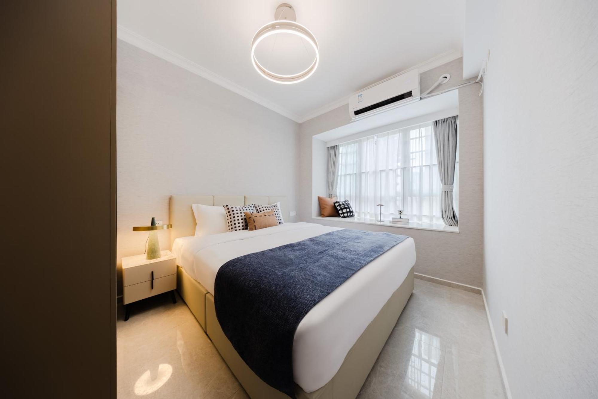 Aparthotel Boruisi Video And Audio Light House - Shenzhen Convention And Exhibition Center Gangxia Metro Station Esterno foto