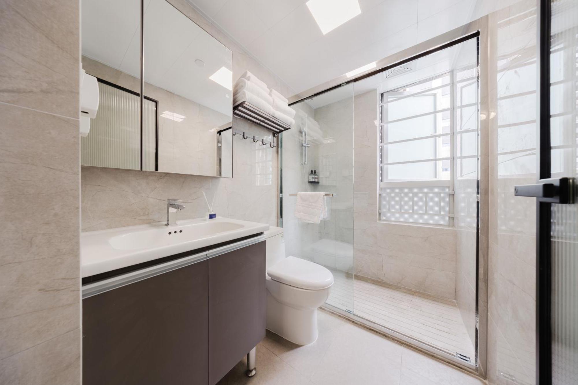 Aparthotel Boruisi Video And Audio Light House - Shenzhen Convention And Exhibition Center Gangxia Metro Station Esterno foto