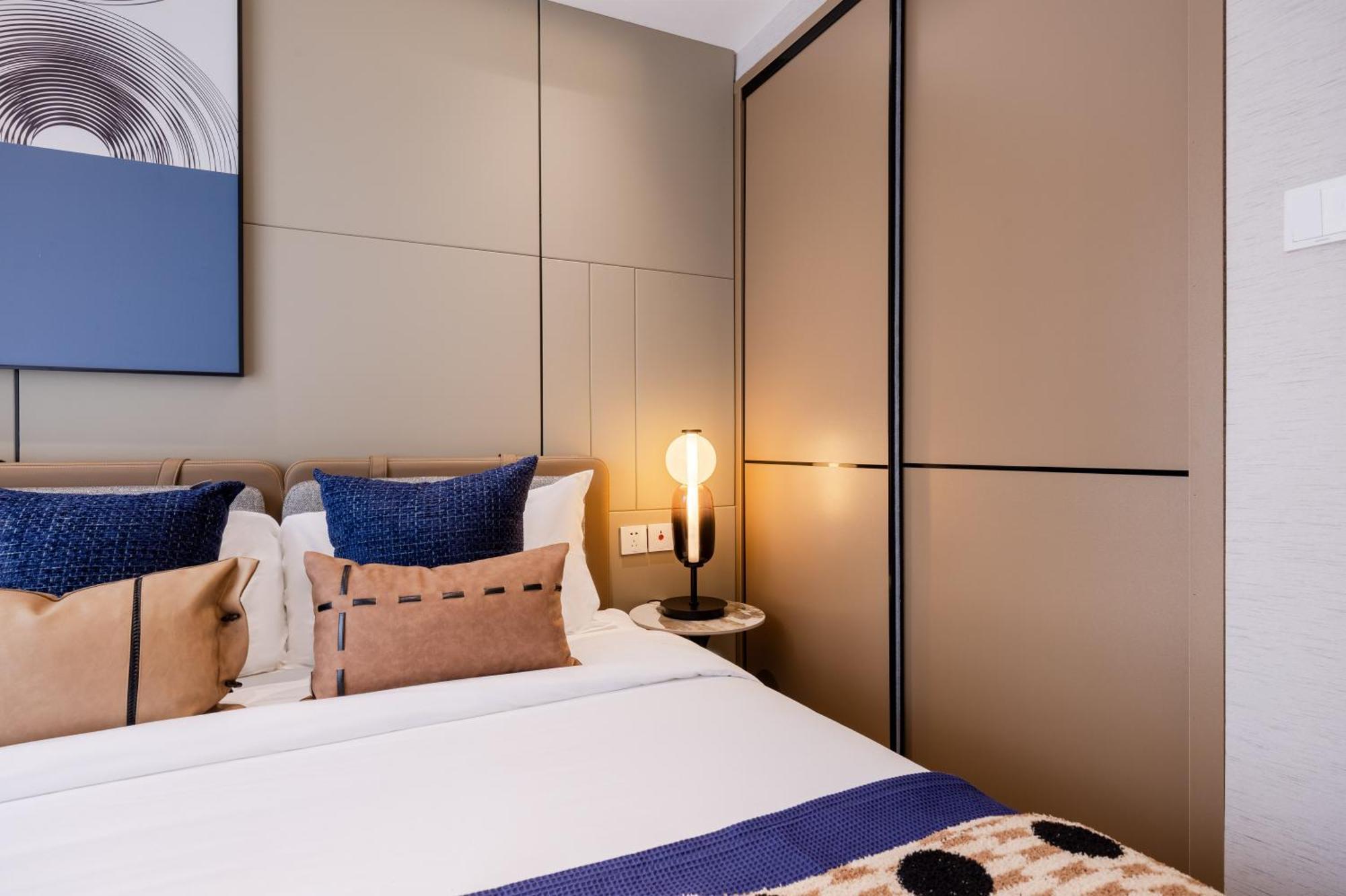 Aparthotel Boruisi Video And Audio Light House - Shenzhen Convention And Exhibition Center Gangxia Metro Station Esterno foto