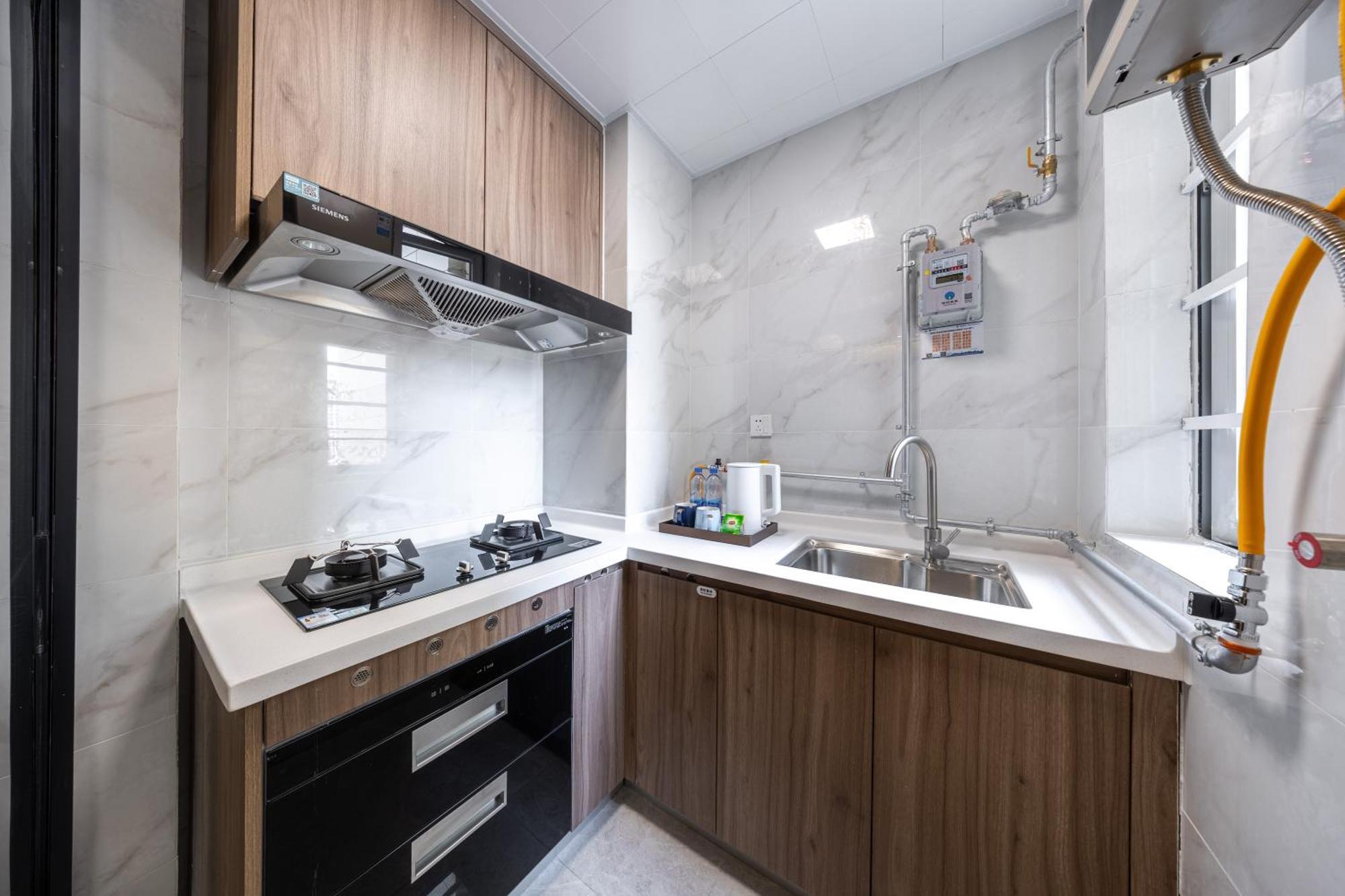 Aparthotel Boruisi Video And Audio Light House - Shenzhen Convention And Exhibition Center Gangxia Metro Station Esterno foto